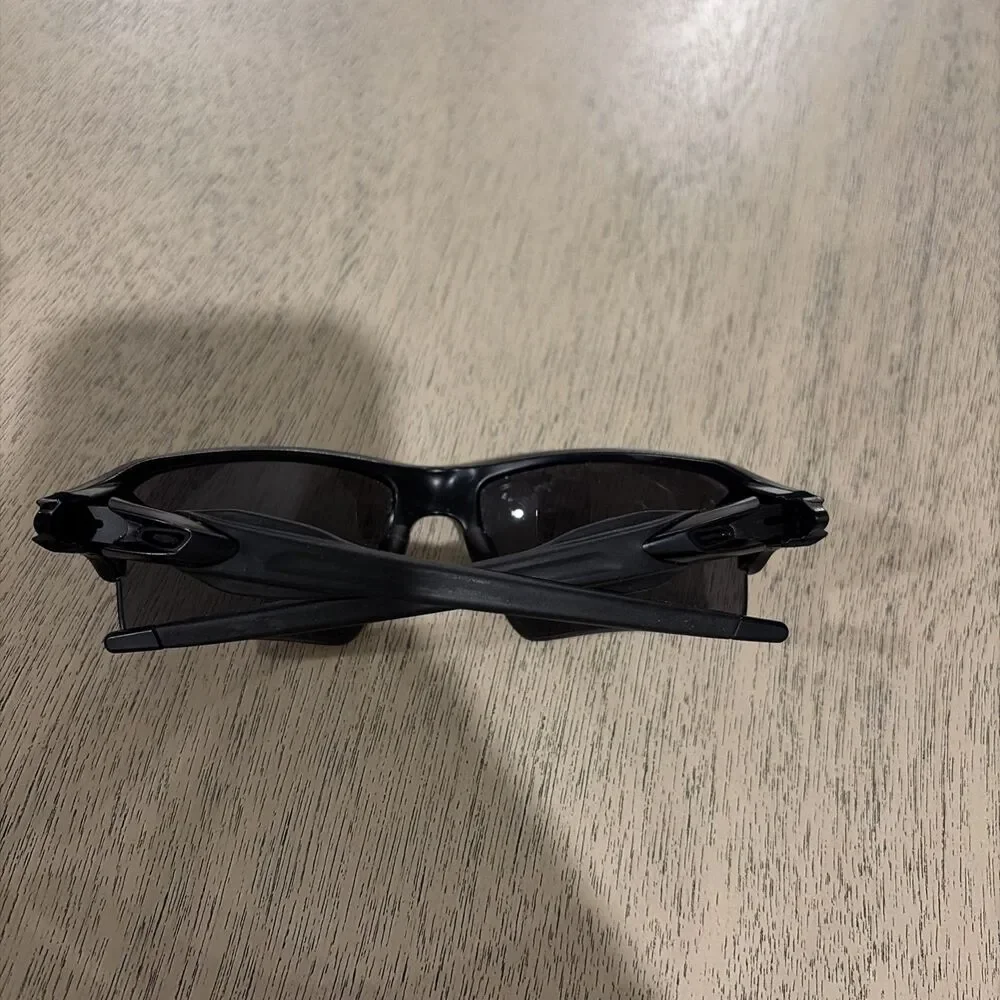 VTG OAKLEY FLAK 2.0 Sunglasses Black Frame PRIZM Polarized OO9188-01 59 12 133